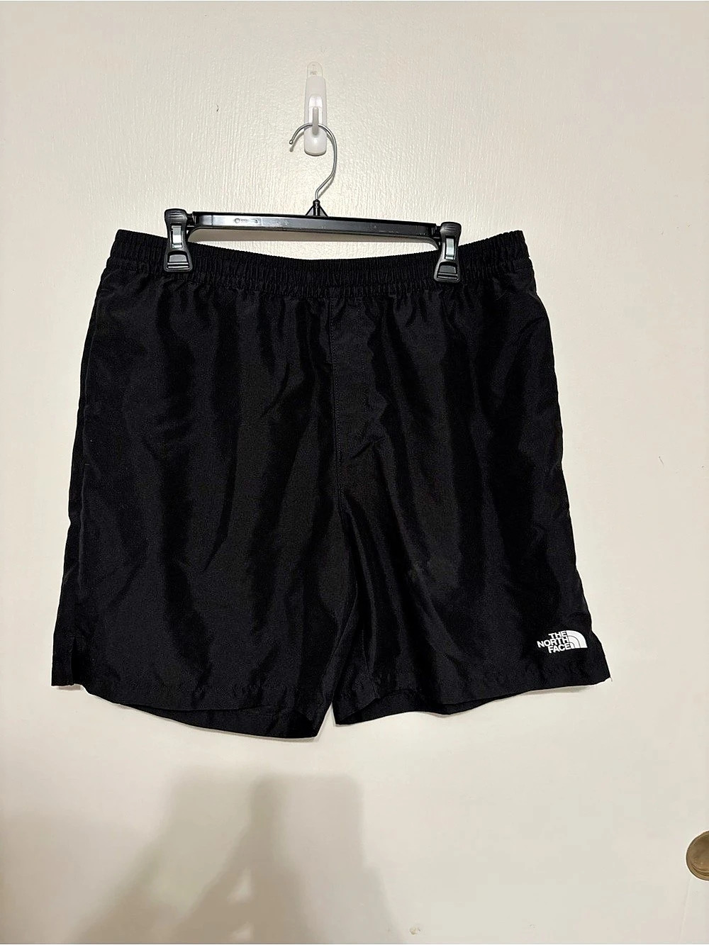 The North Face Wander Shorts Men's Black Athletic Shorts Size Large